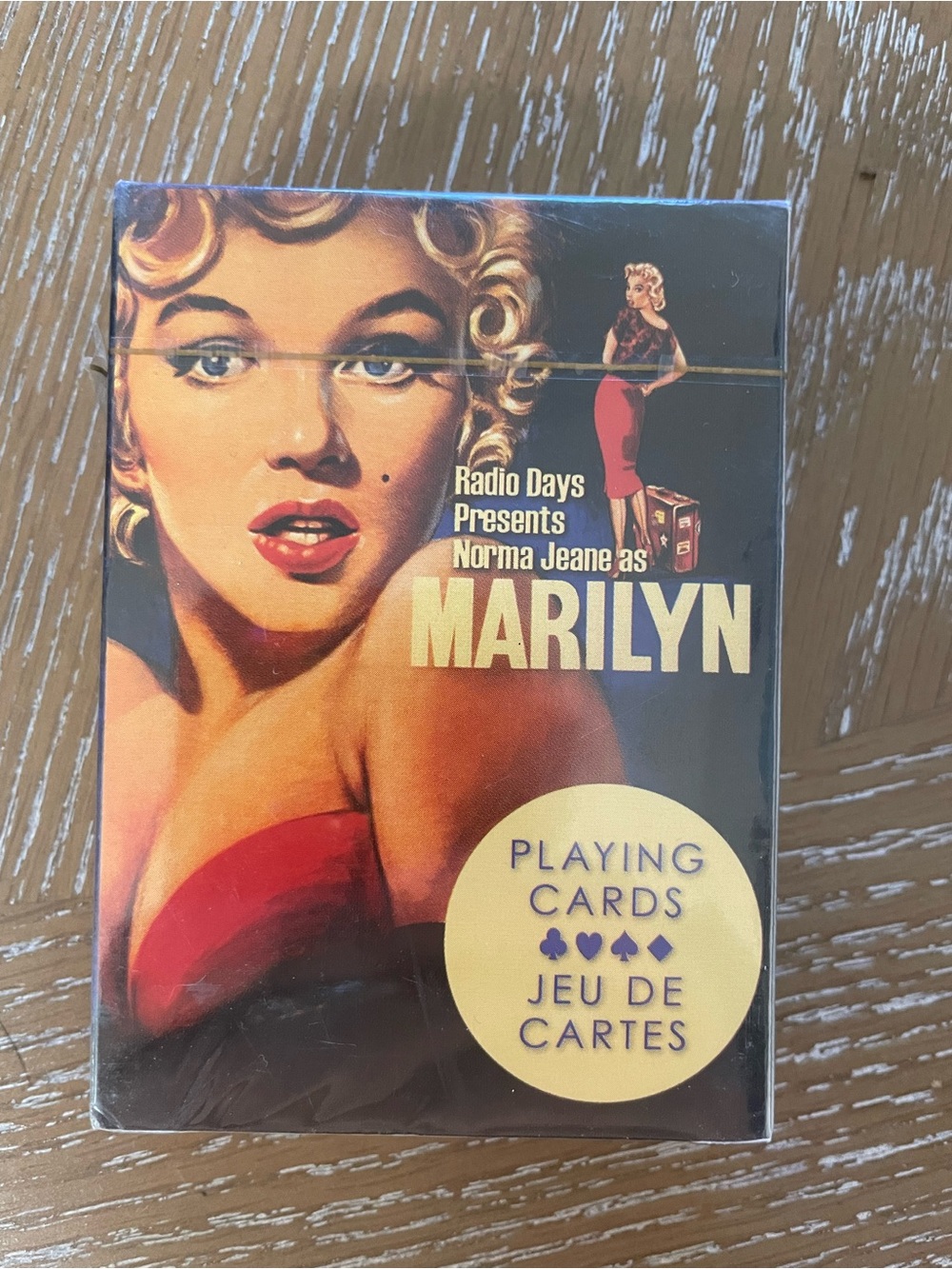 RADIO DAYS Marilyn Deck of Playing Cards